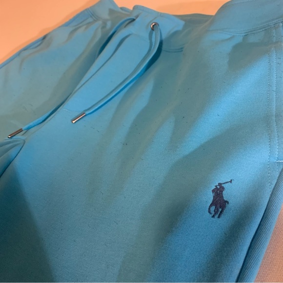 Polo by Ralph Lauren Light Blue Sweats Medium - Picture 4 of 4